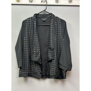 Rock & Republic Black Studded Vest